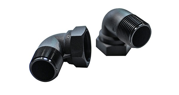 Plastic Injection Moulding - black pipe connectors